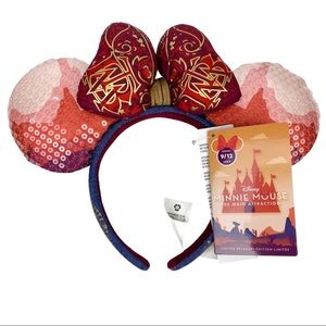 Disney Big Thunder Mountain Railroad Attraction Limited Edition Mickey Ears 9/12